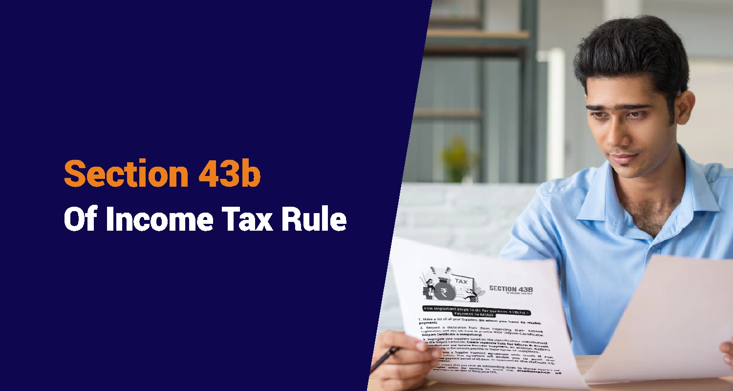 Section 43B of Income Tax Act Section 43B of Income Tax Act