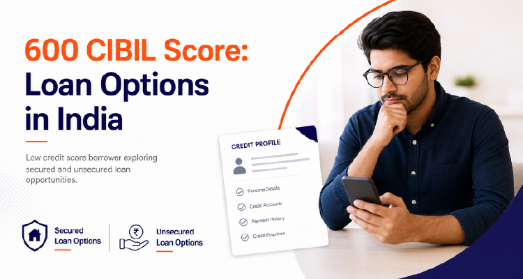CIBIL 600 Loan India: Understanding Loan Options for Low Credit Scores