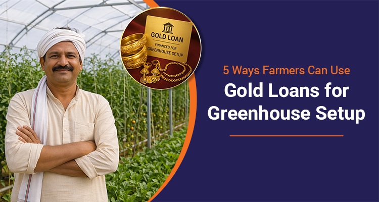 5 Ways Farmers Can Use Gold Loans for Greenhouse Setup
