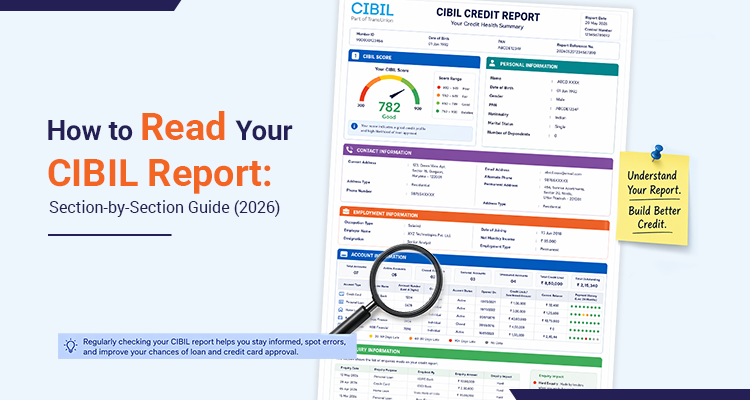 How to Read Your CIBIL Report: Section-by-Section Guide (2026)