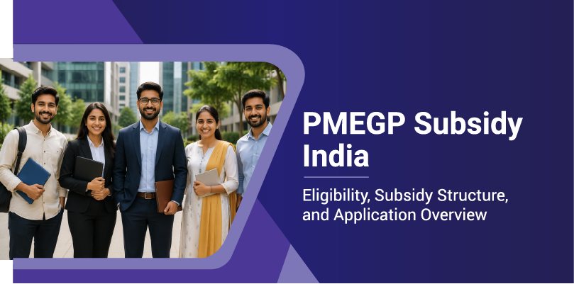 PMEGP Subsidy India: Eligibility, Subsidy Structure, and Application Overview