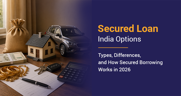 Secured Loan India Options: Types, Differences, and How Secured Borrowing Works in 2026
