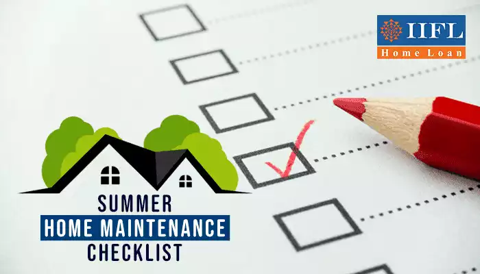 Summer Home Maintenance Checklist Summer Home Maintenance Checklist